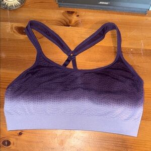 Purple Ombre Women's Sports Bra